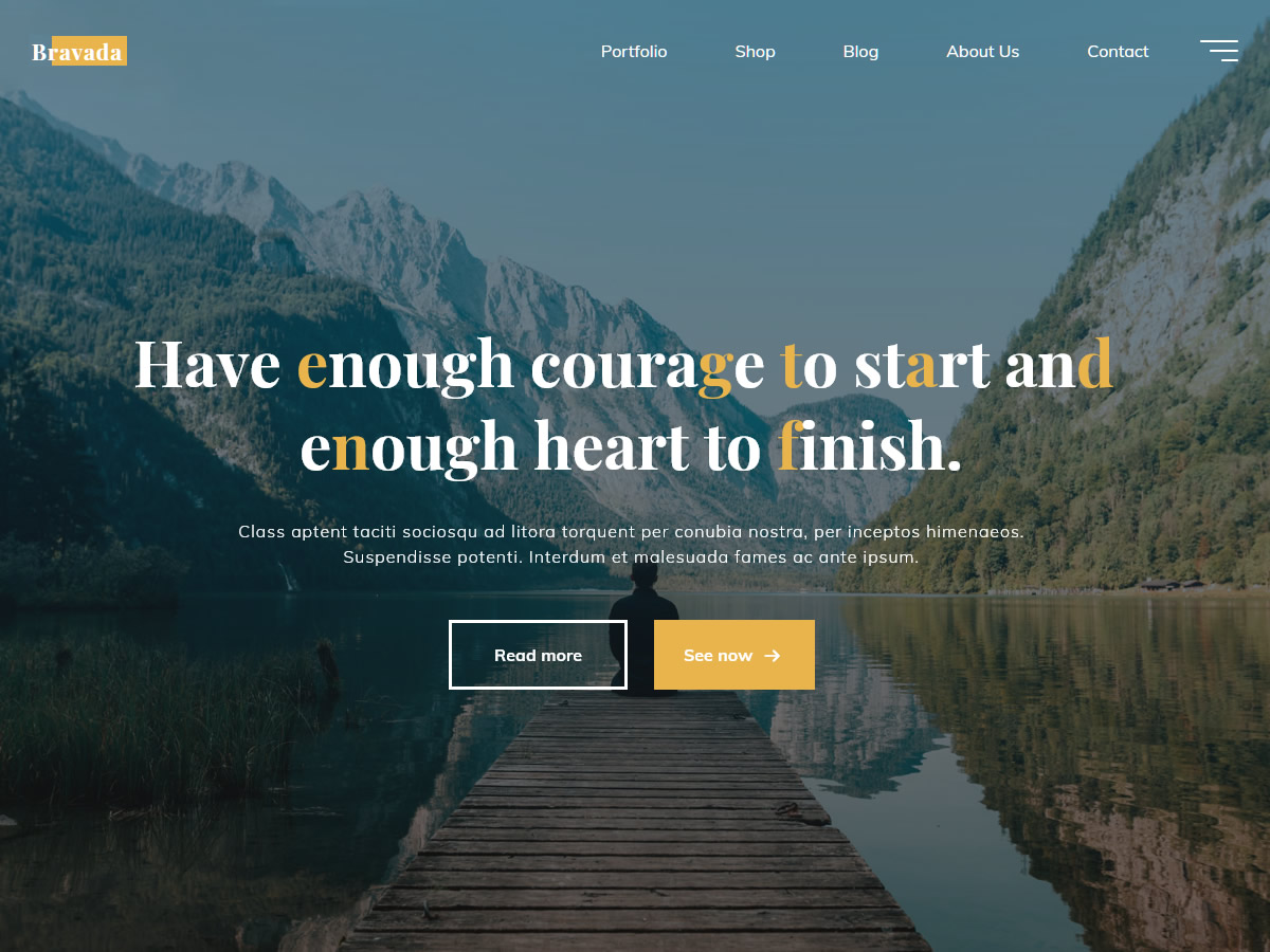 Bravada WordPress Theme